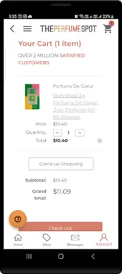 PerfumeSpot android App screenshot 1